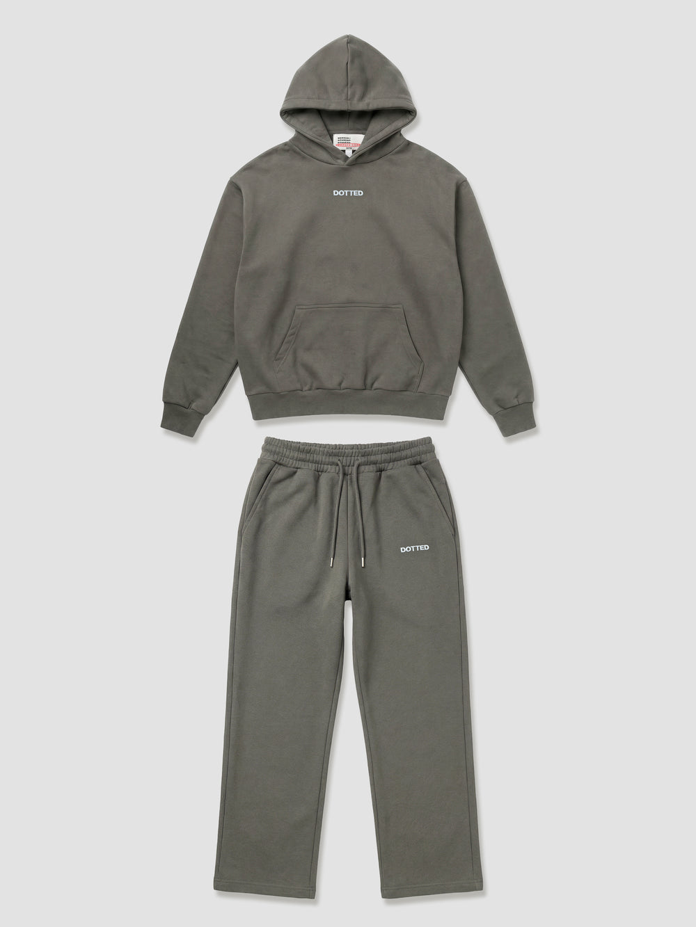 Hoodie + Pants ( One Set ) Khaki
