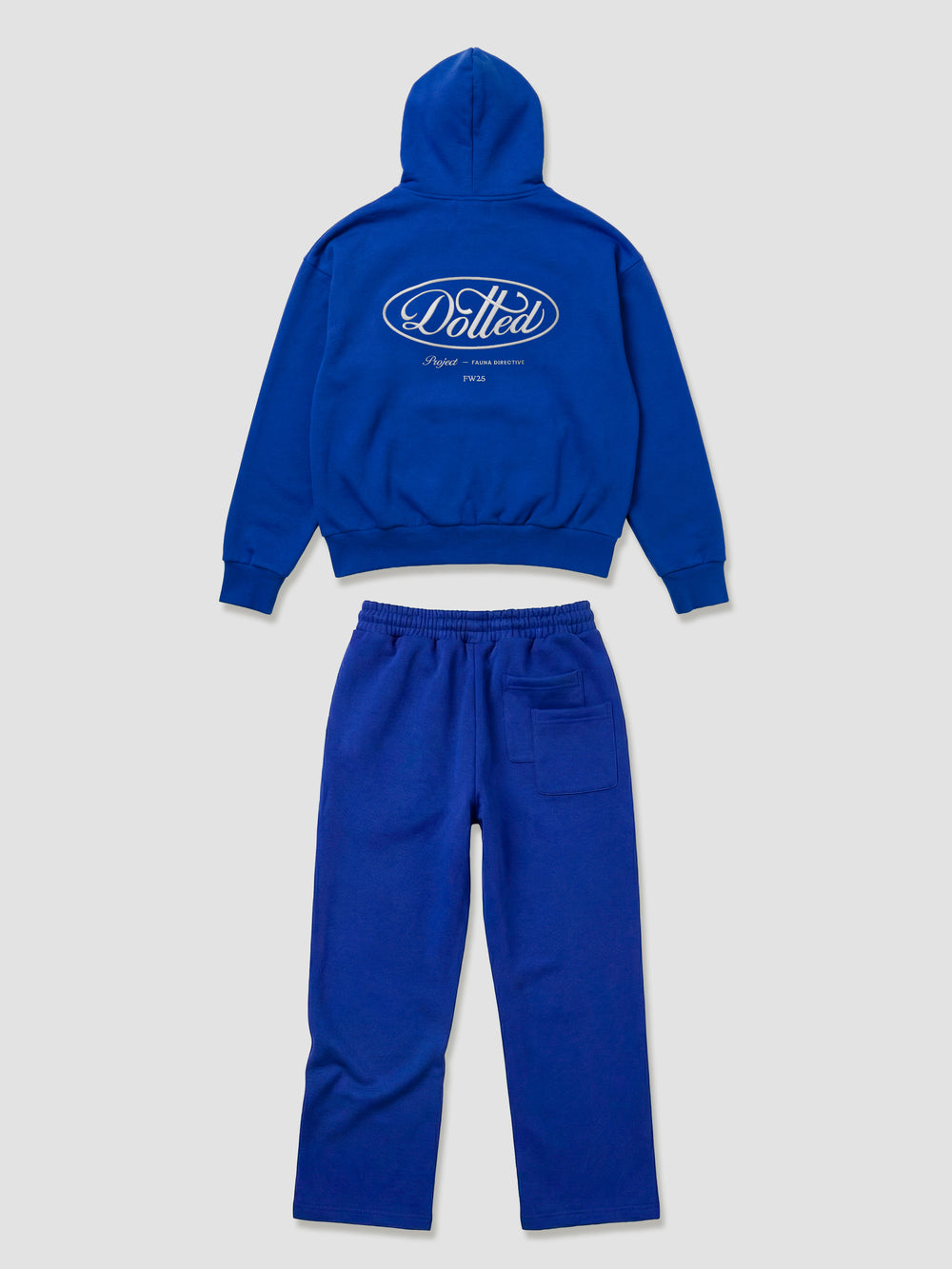 Hoodie + Pants ( One Set ) Blue