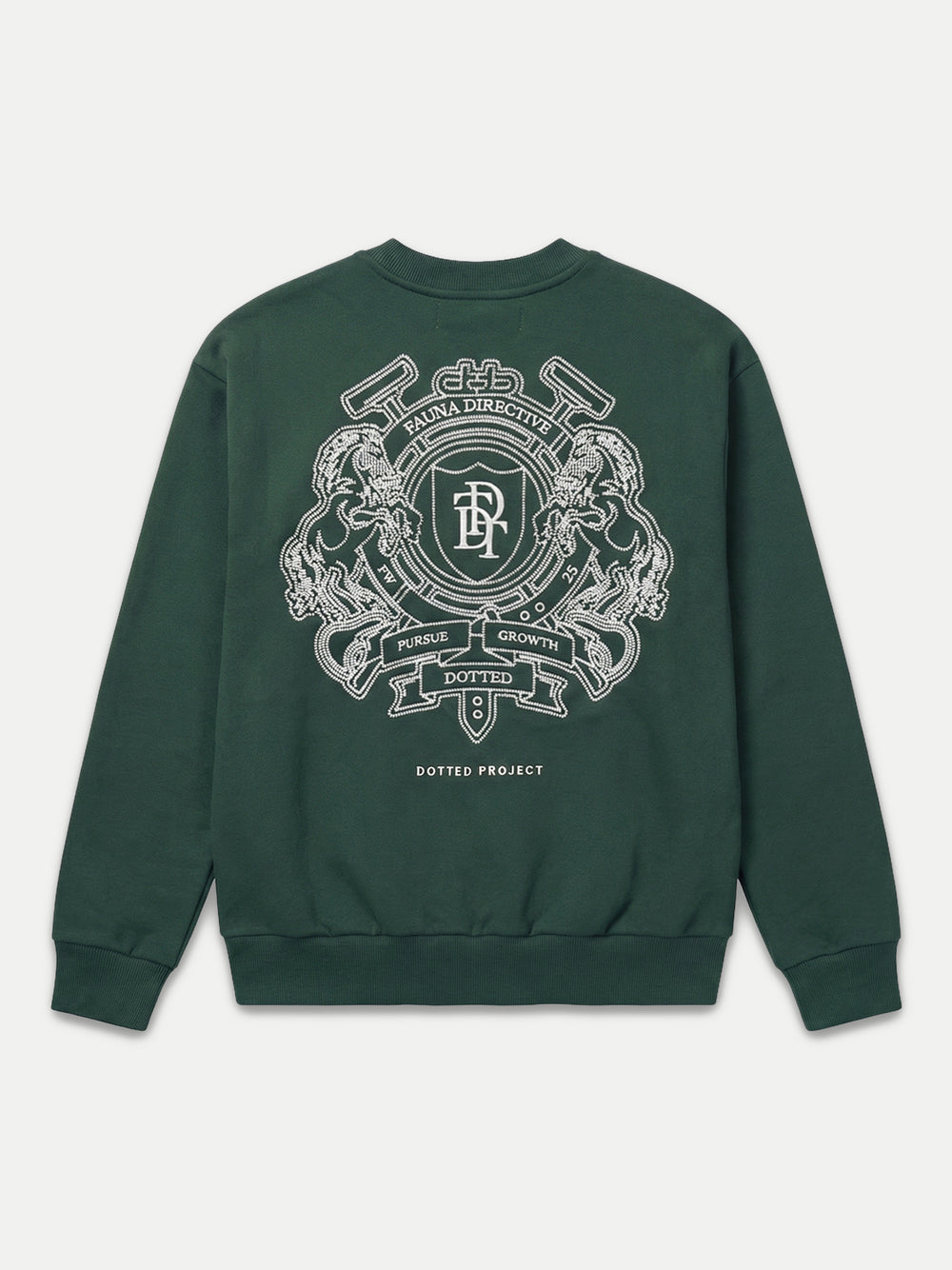 Crewneck - Gardenia Green
