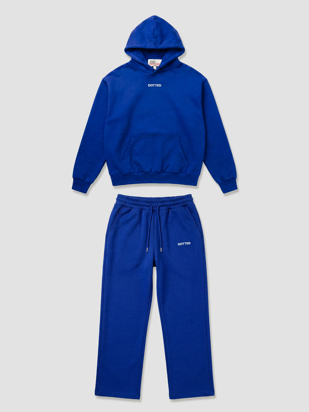 Hoodie + Pants ( One Set ) Blue